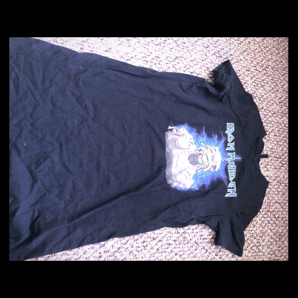 Iron Maiden tshirt dress